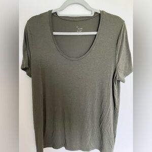 a new day green t shirt